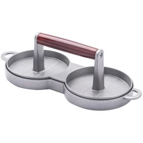Aluminum Alloy Burger Machine; Round Non-stick