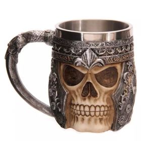 1pc Skull Knight Mug