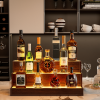 LED Lighted Liquor Bottle Display Shelf