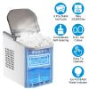 Electric Countertop Ice Maker with Ice Scoop Basket