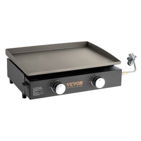 Countertop Gas Grill with Non-Stick Cooking Plate