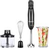 4-in-1 Variable Speed Immersion Hand Blender
