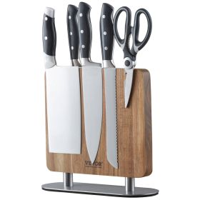 VEVOR Magnetic Knife Block, Double Sided Magnetic Knife Stand