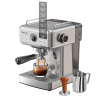 Semi-automatic espresso machine with temperature adjusted mobile filter