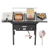 Outdoor Propane Deep Fryer with Stainless Steel Cooker