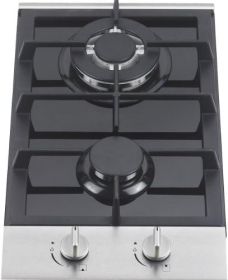 2 burner gas cooktop(Natural Gas), GC2-48N, ETL Safety Certified.