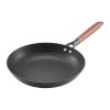 Nonstick Skillets with Detachable Wood Handle, Pre-Seasoned Chef's Pan