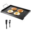 Carbon Steel Griddle, 24x16 inch Universal Flat Top Rectangular Plate