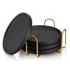 Earthenware Coasters with Stand Viski