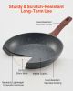 Nonstick Heavy-Duty Skillets with Heat-Resistant Handle