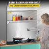 VEVOR Range Backsplash with Shelf 29.5 x 29.5 Inch Range Hood Wall Shield