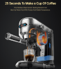 capsule + coffee powder + milk foam 3-in-1 semi-automatic coffee machine 19Bar