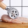 1pc Kitchen Stainless Steel Meat Tenderizer