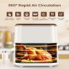 7 Custom Presets Large Air Fryer Oven with Smart Digital Touchscreen