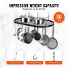 VEVOR Hanging Pot Rack, 32 inch Hanging Pot Rack Ceiling Mount