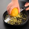 Stainless Steel Lemon Zester & Cheese Grater