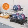 2-layer tableware arrangement rack