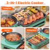 Electric Grill and Hot Pot Combo