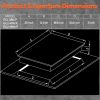 2 burner gas cooktop(Natural Gas), GC2-48N, ETL Safety Certified.