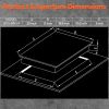 Ramblewood GC2-37P (LPG/Propane Gas) high efficiency 2 burner gas cooktop