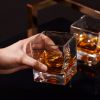 Braque Crystal Rocks Glasses Viski