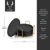 Earthenware Coasters with Stand Viski