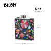 Embroidered Flask Blush