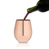 Copper Stemless Wine Glasses by Viski