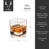 Braque Crystal Rocks Glasses Viski