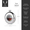 Irving Scope Flask in Silver Viski