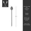 Gunmetal Deco Cocktail Picks by Viski