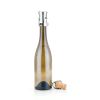 Harrison Heavyweight Champagne Stopper in Silver Viski