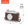Stainless Steel Snapshot Flask by Foster & Rye