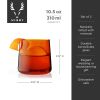 Aurora Cocktail Tumblers in Amber Viski