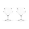 Angled Crystal Gin & Tonic Glasses by Viski