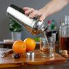 Irving Hammered Cocktail Shaker In Stainless Steel Viski