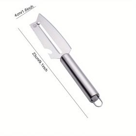 Multifunctional Storage Type Peeling Knife (Color: White)