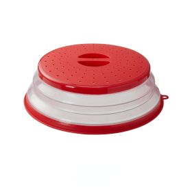 Microwave Cover for Food; 1pc Microwave Splatter Cover (Color: Red)