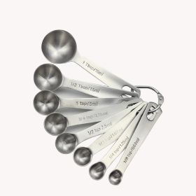 Measuring Spoons: U-Taste 18/8 Stainless Steel Measuring Spoons Set of 9 Piece (Type: 8 pieces)