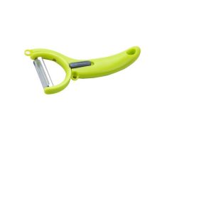 Rotatable Blade Peeler (Color: green peeler)