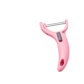 Rotatable Blade Peeler (Color: pink peeler)