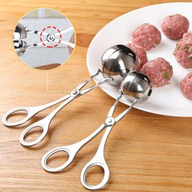Meatball Maker Clip Fish Meat Ball Rice Ball Making Mold (size: L)
