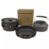 3pcs/set Lightweight Outdoor Cooking Utensils Kit