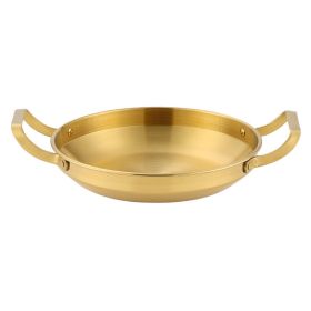 Double Ears Pan Seafood Rice Pan (Type: 28cm, Color: Gold)