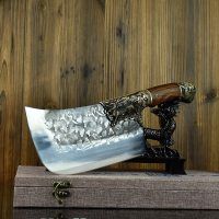 Household Bone Chopping Hand-forged Kitchen Knife (Color: Knife)