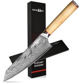 Kegani Kiritsuke Knife - 8 Inch Professional Japanese Chef's Knife (size: Kiritsuke Knife)