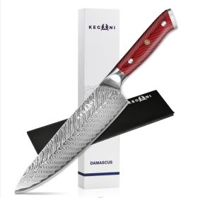 Kegani Meat Cleaver Knife 7 Inch (Color: Flame Knight Series, size: Chef Knife)