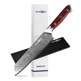 Kegani Meat Cleaver Knife 7 Inch (Color: Flame Knight Series, size: Kiritsuke Knife)