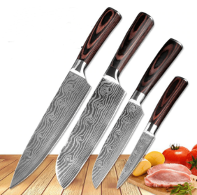 Carpenter's Special Knife Kitchen Knife Cooking (Style: 4PCS)