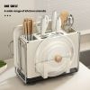 Universal Knife Block, Kitchen Knife Holder, Kitchen Knife Rack Shelf